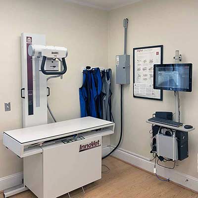 Digital Xray Equipment in Charlotte Vet Hospital